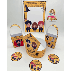 Kit Volta as Aulas Harry Potter