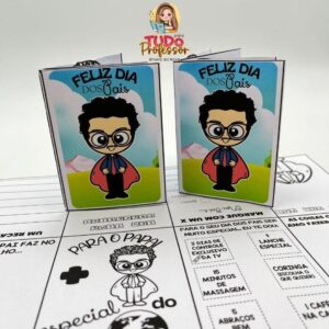 Livro Zine Dia dos Pais