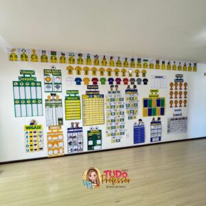 Kit sala de aula futebol copa do mundo 2026