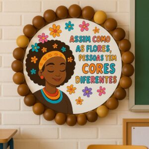 Painel Consciência Negra 3D