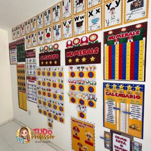 Kit Sala de Aula Super Mário