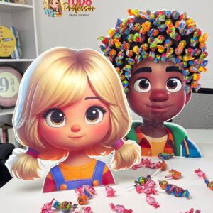 Cabeças Cabelo Maluco