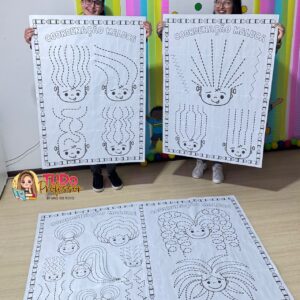 Painel Coordenação Motora: Cabelo Maluco