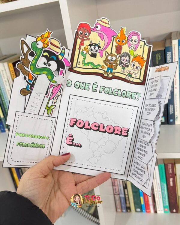 Lapbook Folclore - Na Ponta do Lápis: Detalhes que Transformam