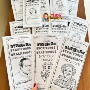 Livreto dia do Livro Escritores Brasileiros