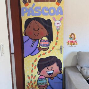 Porta Páscoa Coelho