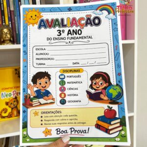 Avaliação 3º Ano Primeiro Bimestre 2026