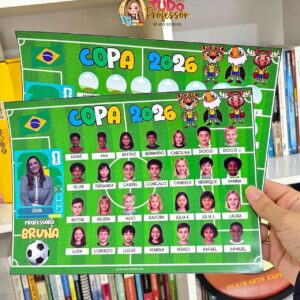 Lembrança Escolar da Copa 2026